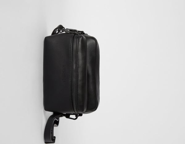 Black Men's Bershka Basic Crossbody Bags | w0hZdVMjgeq