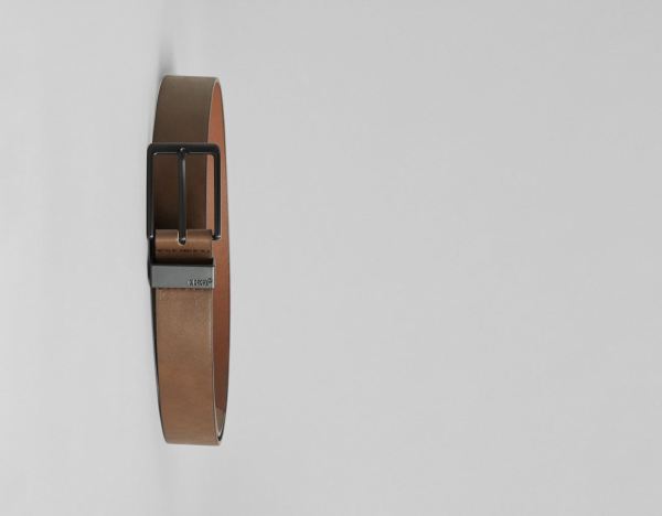 Brown Men's Bershka Wide Belts | snBPNVrsk0d