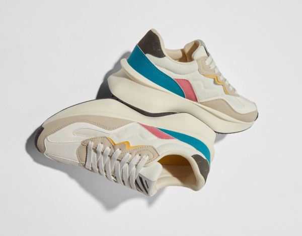 Multicolor Women's Bershka Multi-piece Sneakers | LS2LGVbyXrP