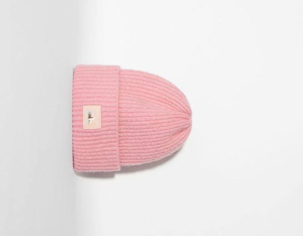 Pink Women's Bershka Colorful Beanie | gWtovzLN86t