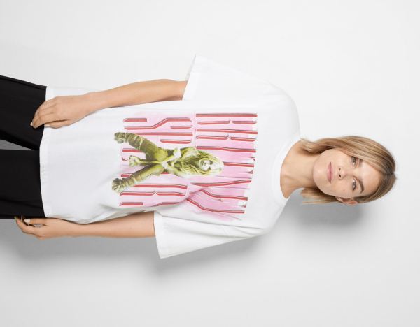 White Women's Bershka Short Sleeve With Britney Spears Print T Shirts | KeNskyUKotw