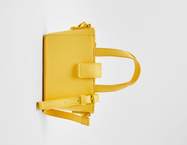 Yellow Men's Bershka Crossbody Bags | 4Vyks80y4gT