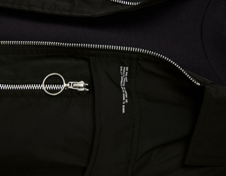 Black Men's Bershka Bomber With Zippers Jackets | nEPhNjUZLOg