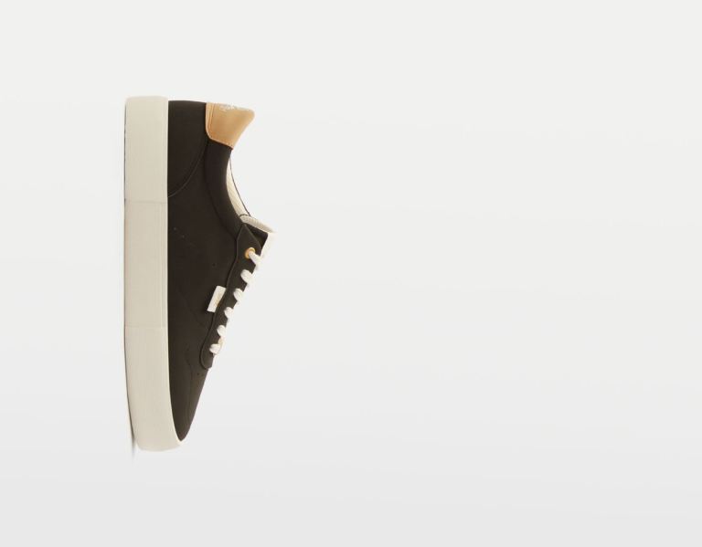 Black Men's Bershka Contrasting Trainers | h0OR9G1NGag