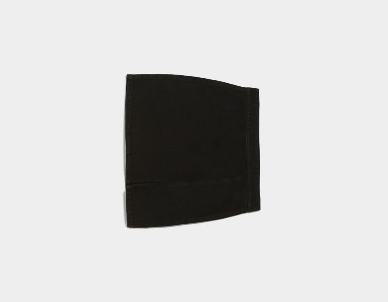 Black Women's Bershka Comfort Mini Denim Skirts | LOCR27ivstc