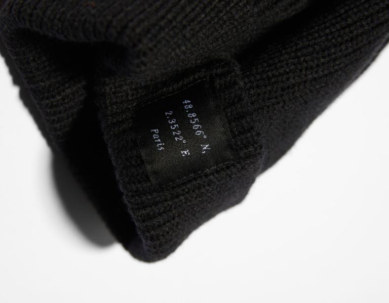 Black Women's Bershka Knit Beanie | 9wpHaALv4E0