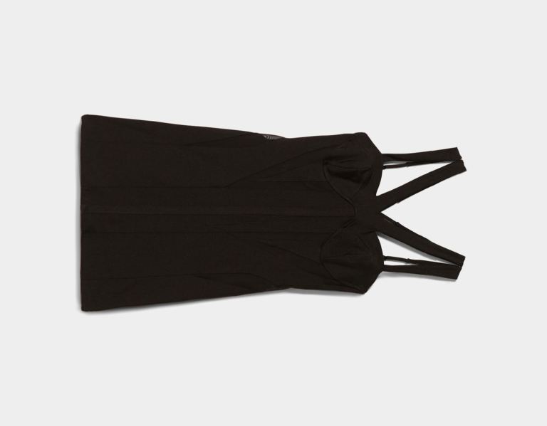 Black Women's Bershka Tulle Dress | mxRHoqlfFbD