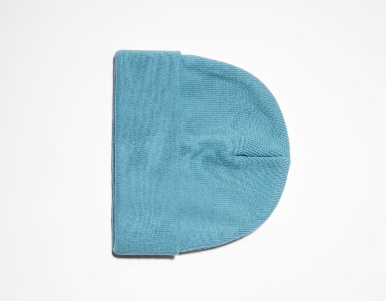 Blue Men's Bershka Short Monochrome Beanie Caps | zszyMJkGh0I