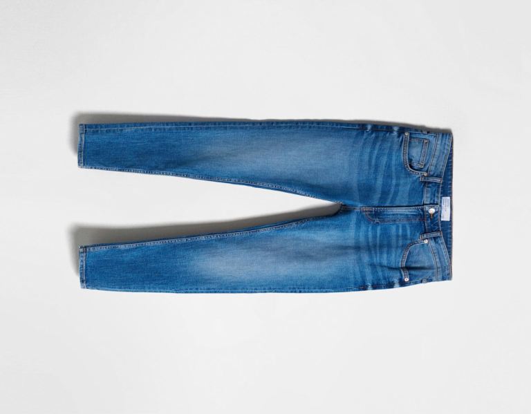 Blue Men's Bershka Super Skinny Jeans | cYsj1MOskRG