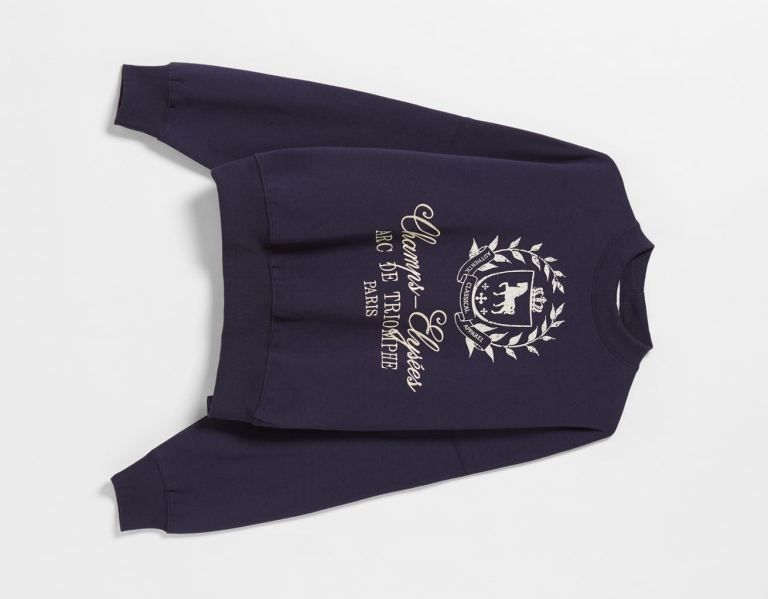 Blue Women's Bershka High Neck Embroidered Sweatshirts | I1WNUoxOhYF