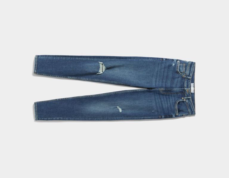 Blue Women's Bershka Low-rise Skinny Jeans | 9HF1tKNkxxq