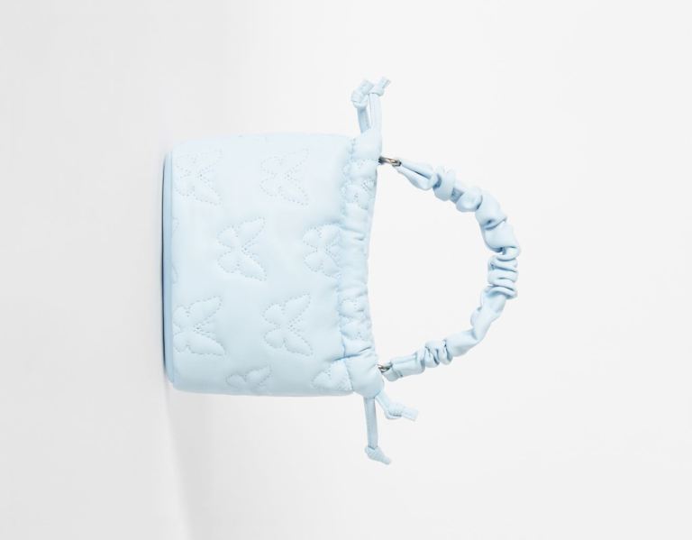 Blue Women's Bershka Mini Butterfly Bags | JkZ2nRQpKBT