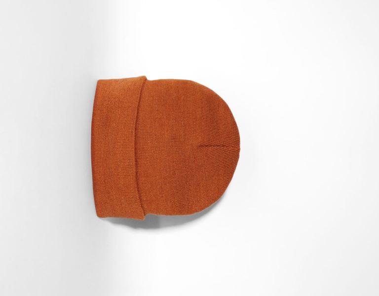 Brown Men's Bershka Basic Beanie Caps | qLjUr91QeAx