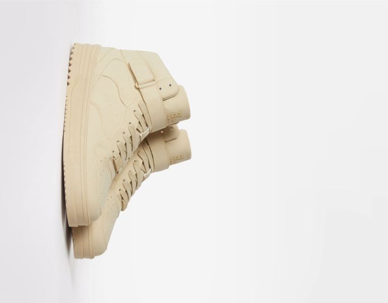 Brown Men's Bershka High-top Trainers | B8KRXfXrGRP