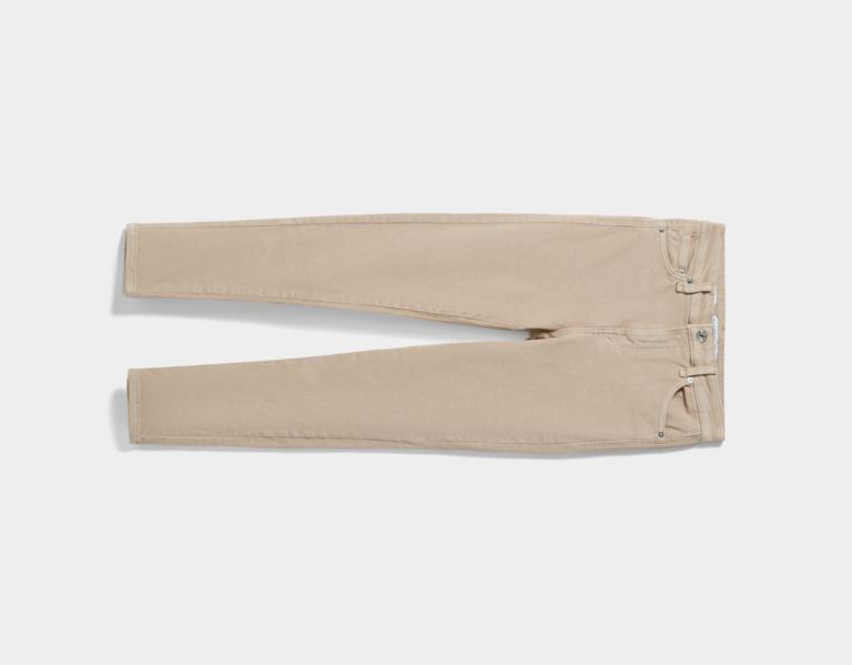 Brown Women's Bershka Super Skinny Twill Pants | JmYC3hXWlcC