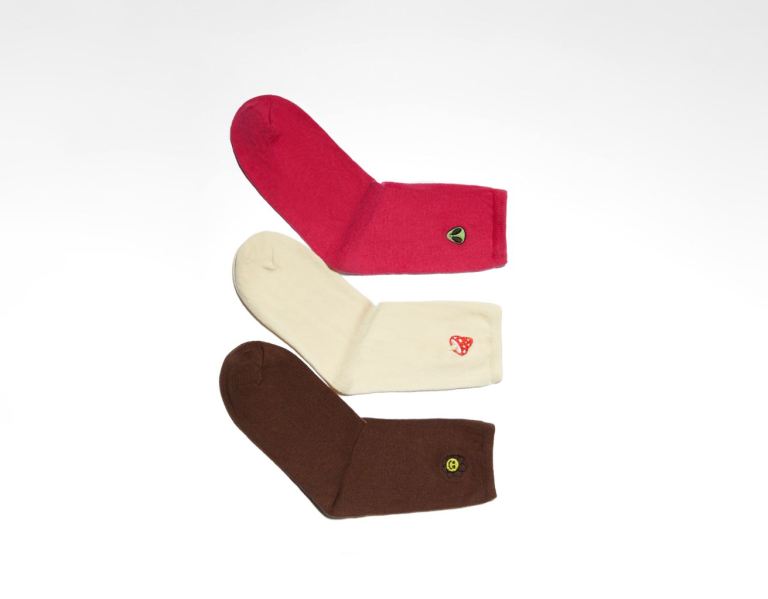 Brown Women\'s Bershka Wide Socks | HlIKwjzZCn7