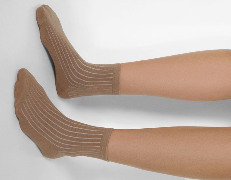 Brown Women\'s Bershka Xl Keyring Socks | 2R9JTSyhzh6