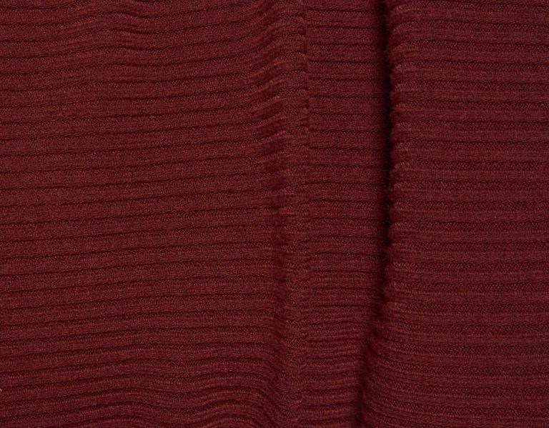 Dark Red Women's Bershka Sweater With Choker Neck Knitwear | 9AUJ9CTwLa8