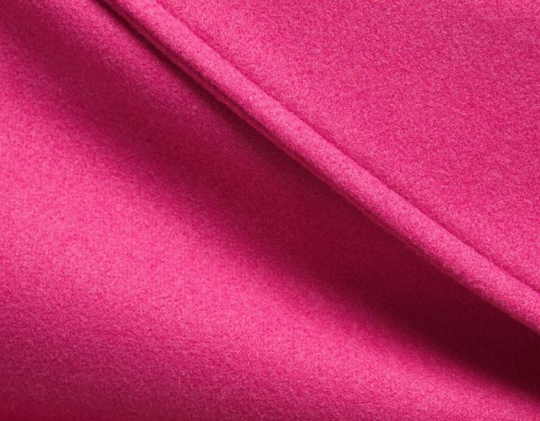 Fuchsia Women's Bershka Drop-shoulder Synthetic Wool Coat Outerwear | 9koUBuEQyDy