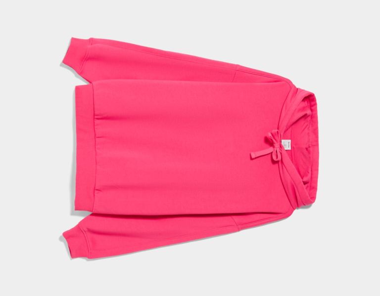 Fuchsia Women's Bershka Oversize Hoodie | jaNzV4OS3JD