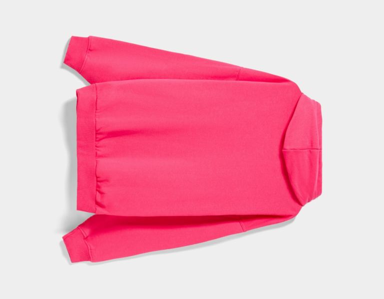 Fuchsia Women's Bershka Oversize Hoodie | jaNzV4OS3JD