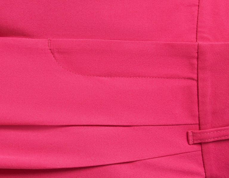 Fuchsia Women's Bershka Tailored Pants | QT7Fv6C7xur