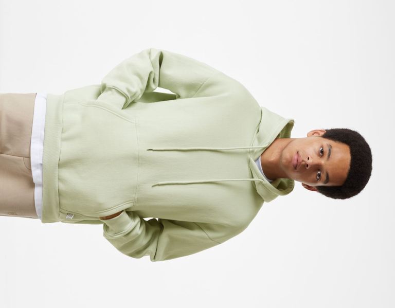 Green Men\'s Bershka Oversize Hoodie Tracksuits | LorCOJEYK5M