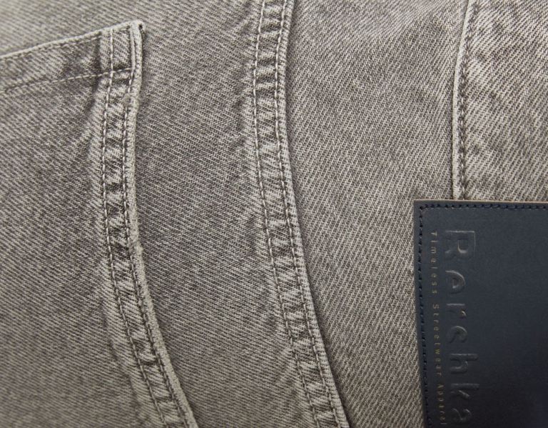 Grey Men's Bershka Wide-leg ’90s Jeans | itViTtVj7fb