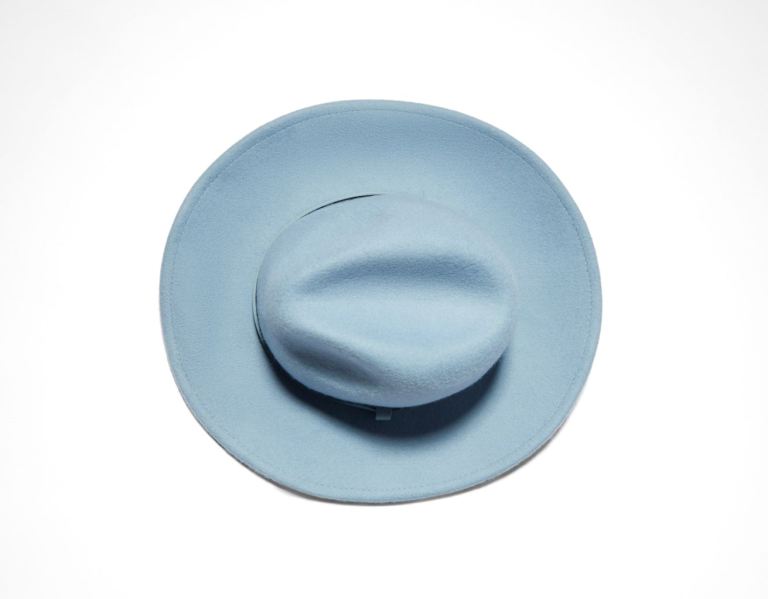 Light Blue Women's Bershka Cowboy Hats | MQpRydCOTvV