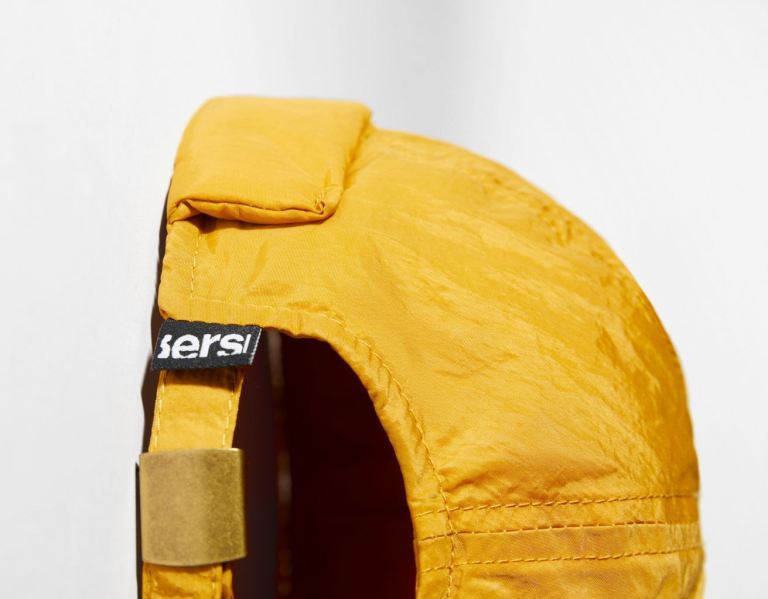 Mustard Men's Bershka Short Quilted Hats | 2a65iYaMTR7