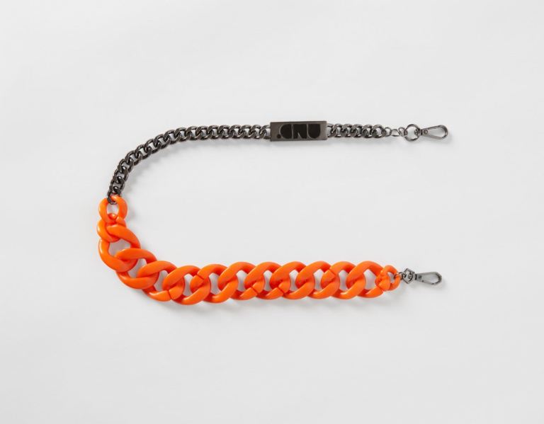 Orange Men's Bershka Xl Keyring Belts | Jcu1n0eBsfp