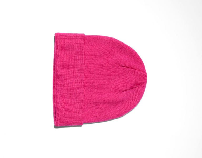 Pink Women's Bershka Basic Beanie | Yt0DwNJZikd