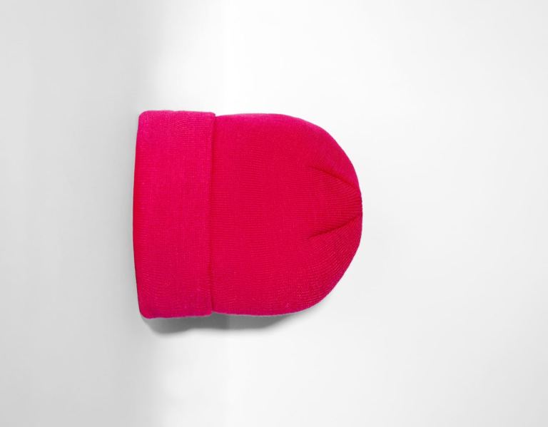 Pink Women\'s Bershka Basic Beanie | Yt0DwNJZikd