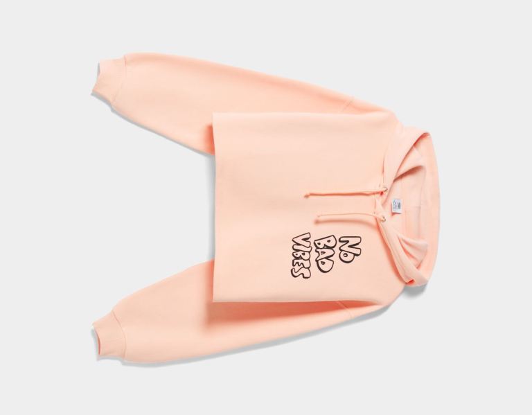 Pink Women's Bershka Looney Tunes X Coté Escrivá Cropped Hoodie | yRzTGa3eaw8