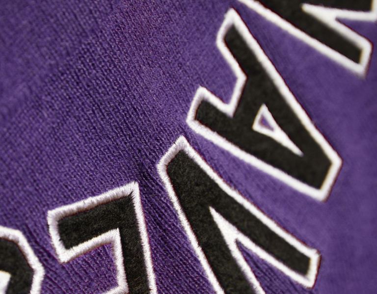 Purple Men's Bershka College Beanie With Lettering Caps | nIhGzkGmCrW