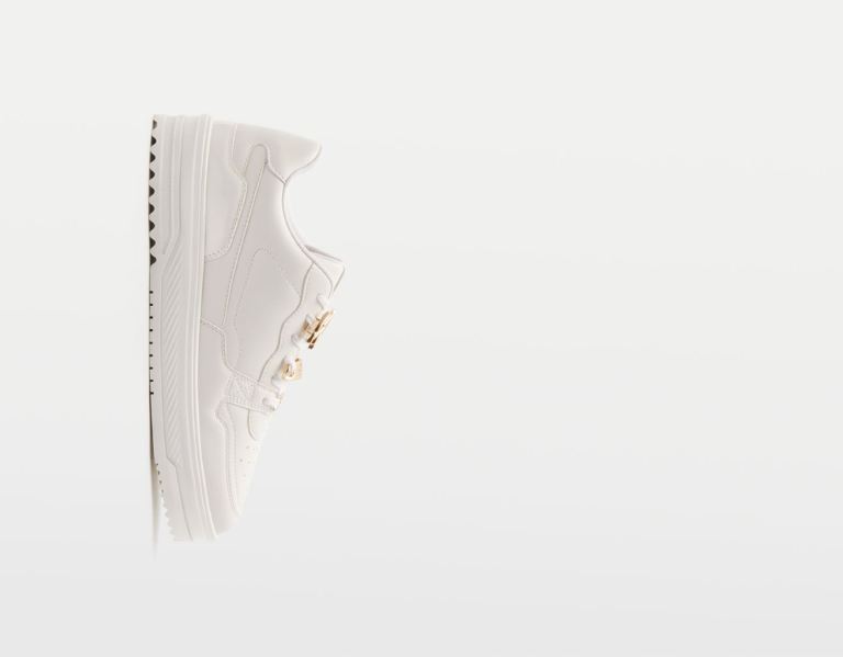 White Men's Bershka Bejeweled Trainers | b4qThXridDx