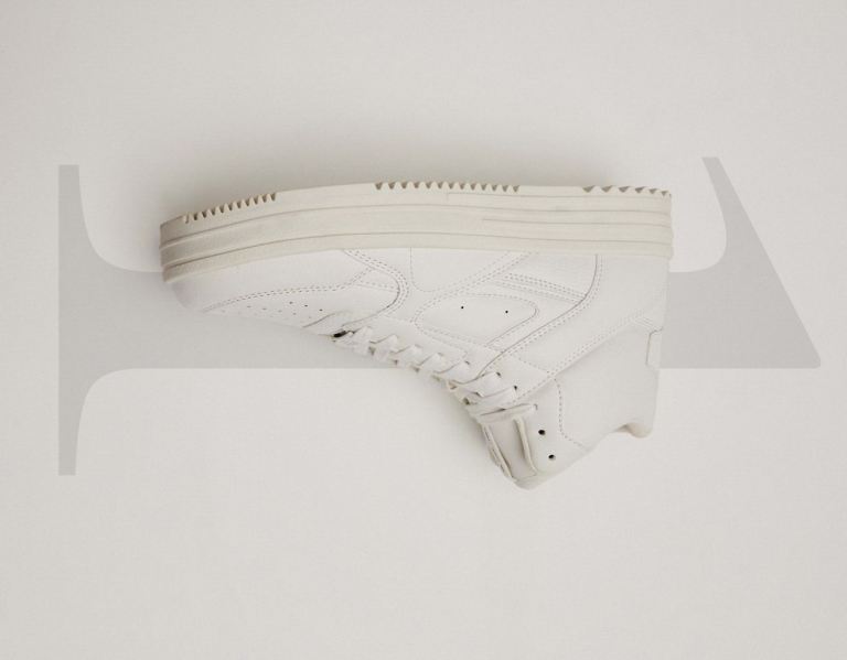 White Men's Bershka High-top Trainers | 4CLZWmORNCv