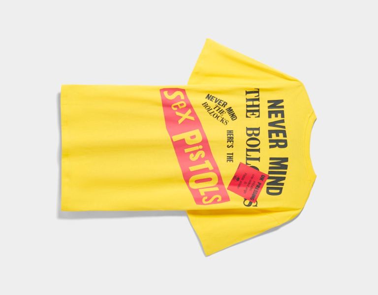 Yellow Men's Bershka Regular Fit Short Sleeve With A Sex Pistols Print T Shirts | Z3vjPn7AgOs